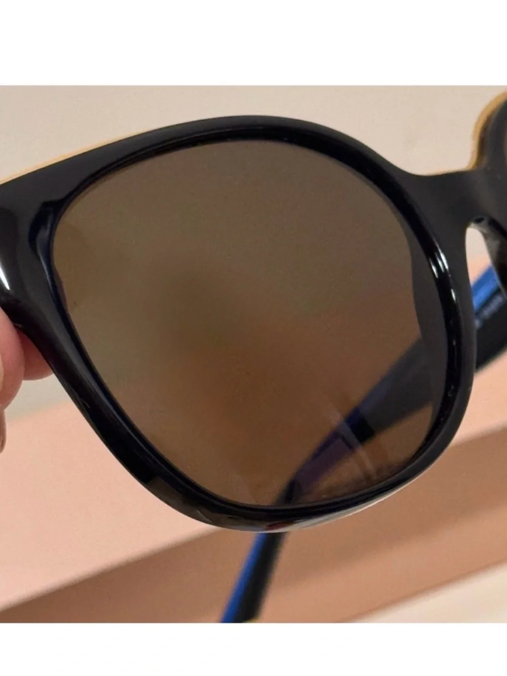 Tory Burch✨TY9042 Sunglasses 131273-56 - Black Frame with gold tone boards